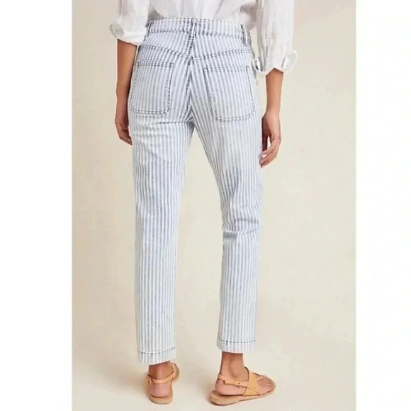 Pilcro & Letterpress High Rise Striped Jeans - Picture 4 of 4